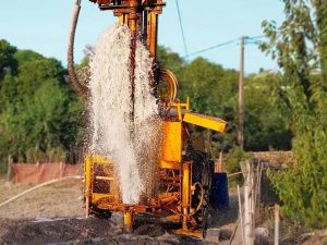 perforación de pozos de agua